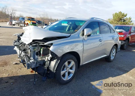 2010 Lexus Rx 350 z USA, uszkodzony, nr VIN 2T2BK1BA1AC003734